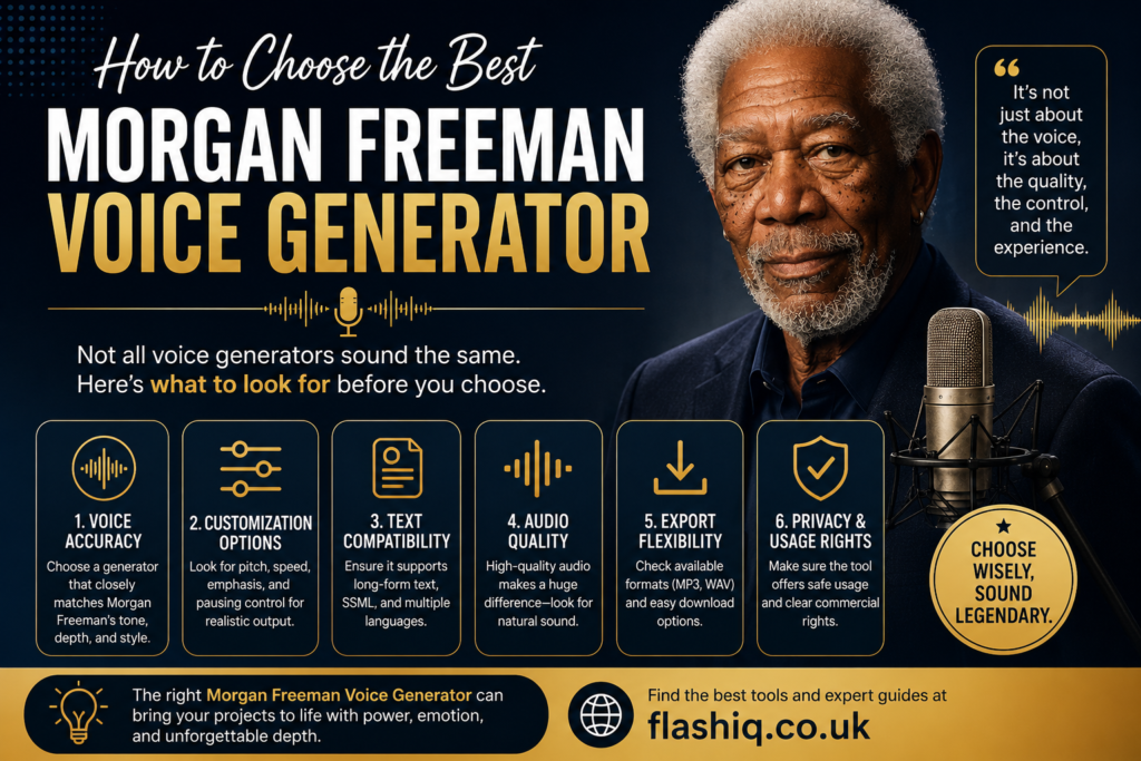 Morgan Freeman Voice Generator