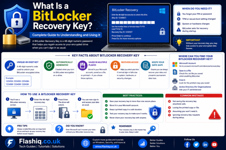 What Is a BitLocker Recovery Key
