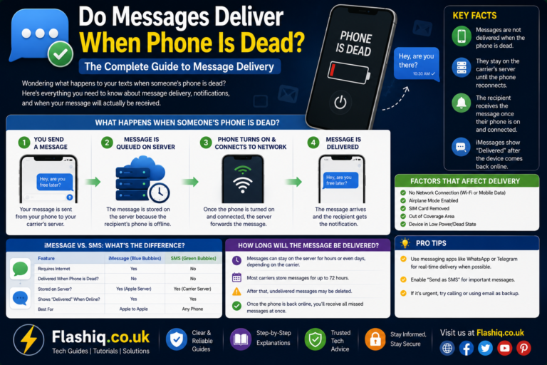 Do Messages Deliver When Phone Is Dead